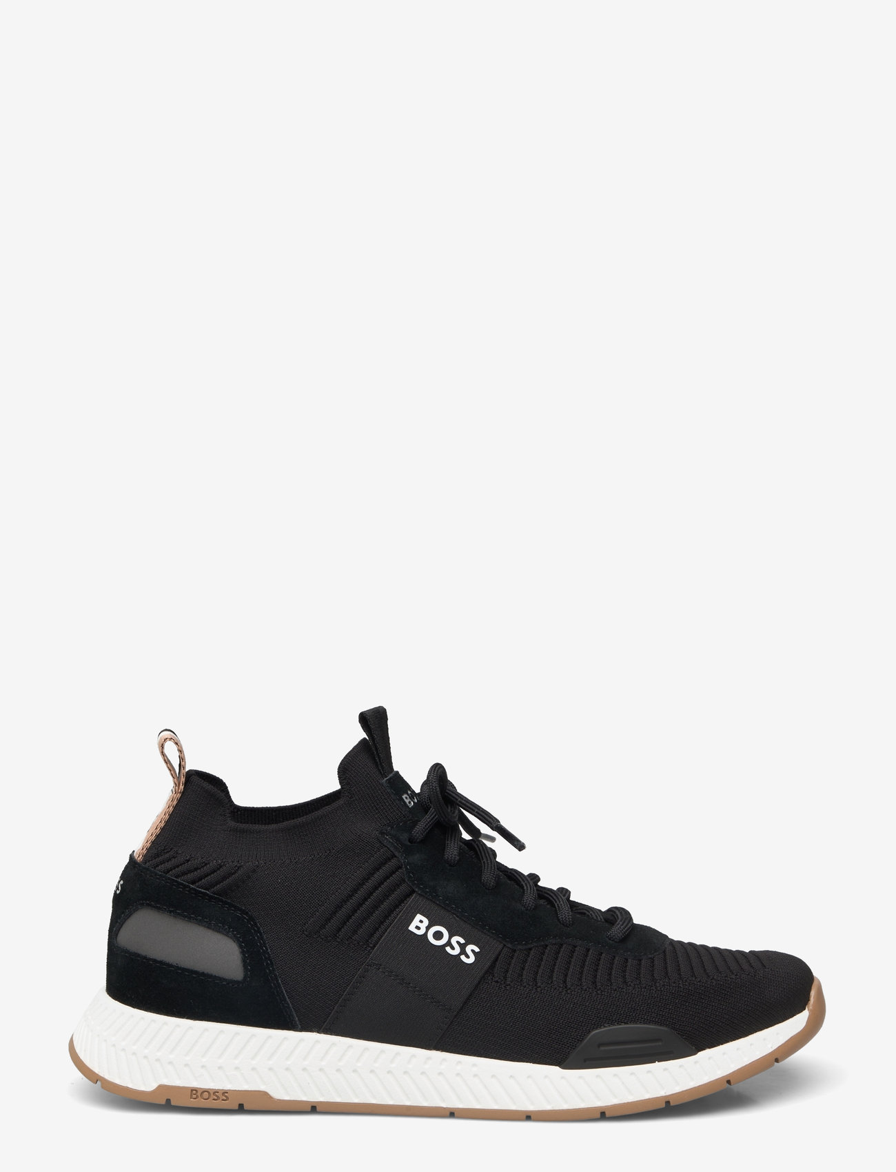 BOSS - Titanium_Runn_knst_N - låga sneakers - charcoal - 1