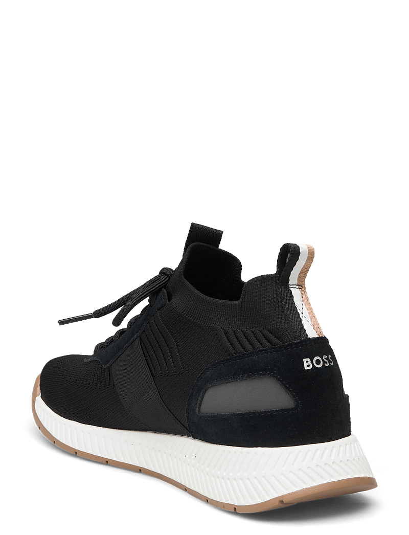 BOSS - Titanium_Runn_knst_N - låga sneakers - charcoal - 2