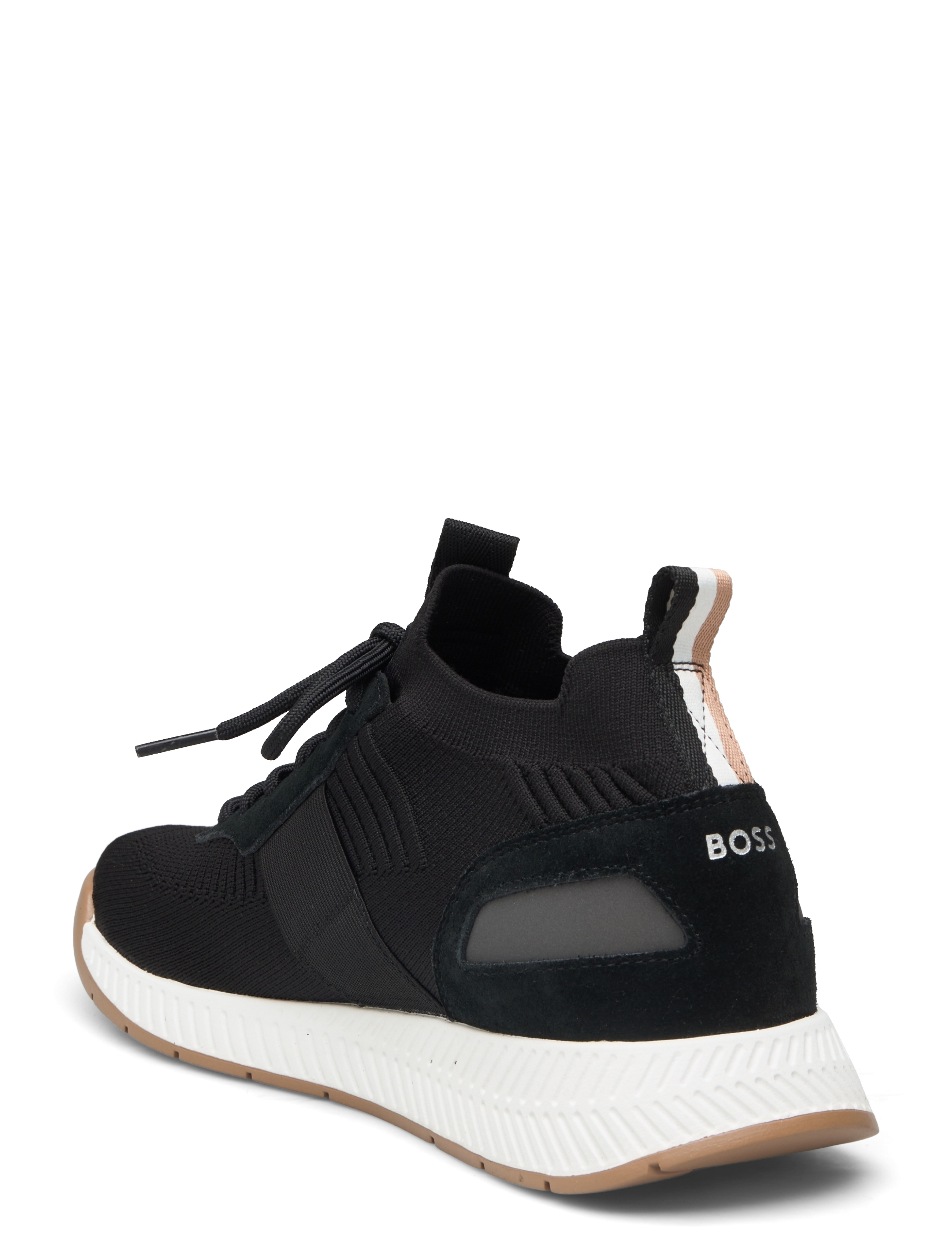 BOSS - Titanium_Runn_knst_N - lave sneakers - charcoal - 2