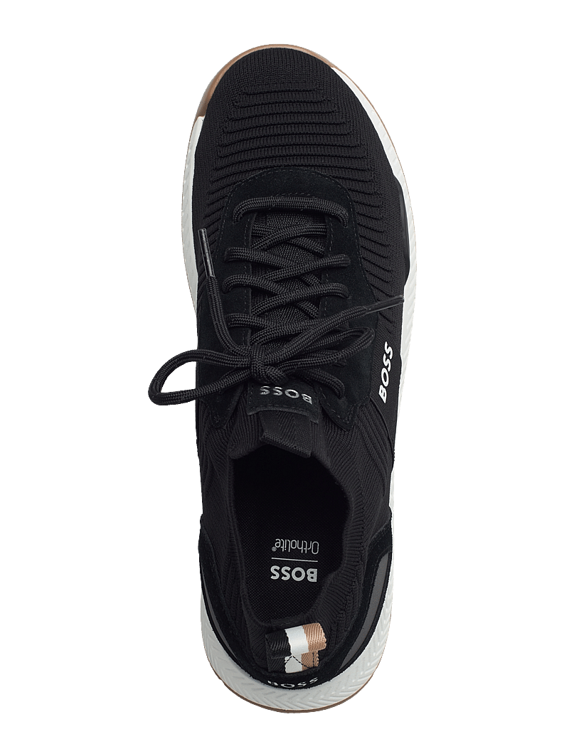 BOSS - Titanium_Runn_knst_N - låga sneakers - charcoal - 3