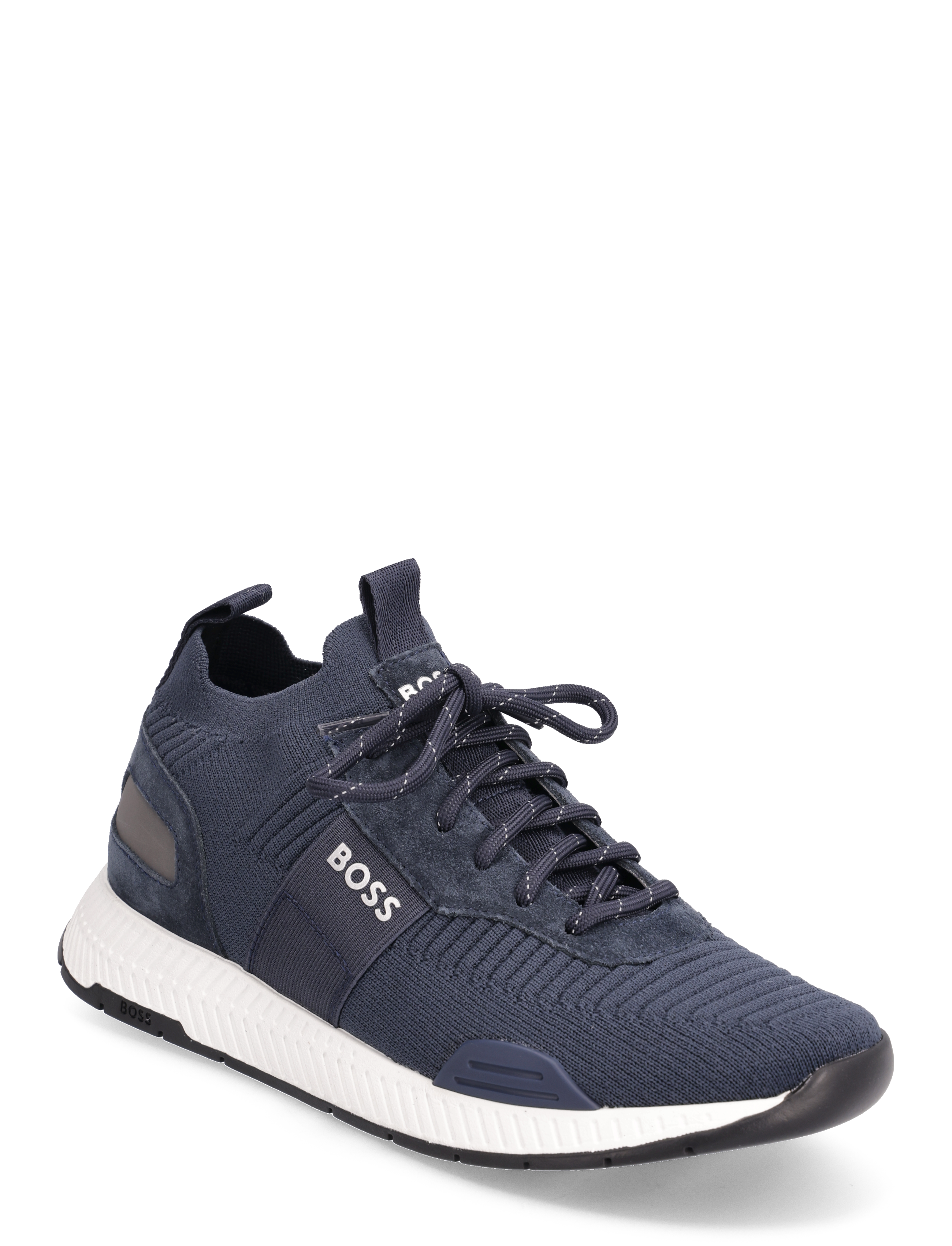 BOSS - Titanium_Runn_knst_N - låga sneakers - dark blue - 1