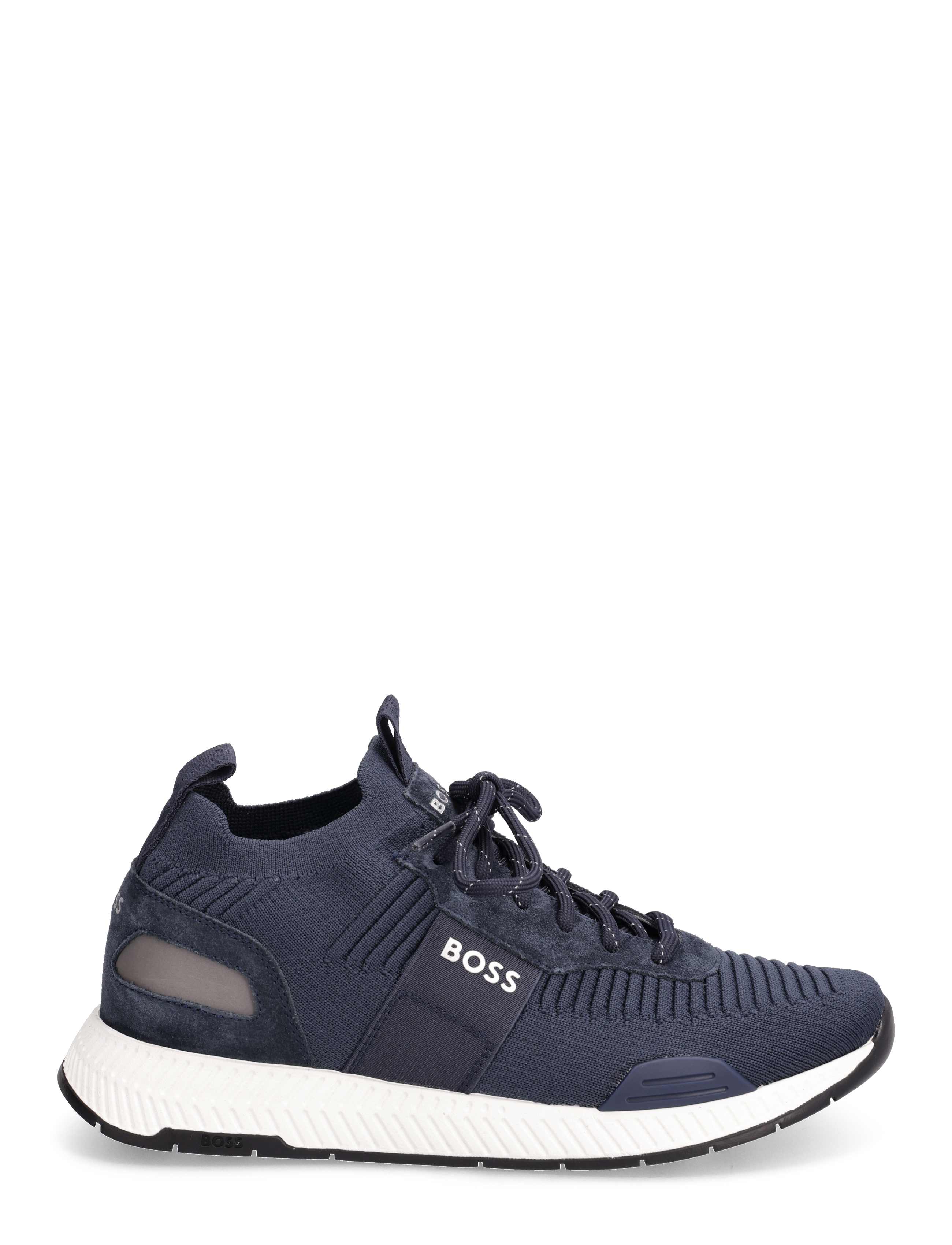 BOSS - Titanium_Runn_knst_N - låga sneakers - dark blue - 2