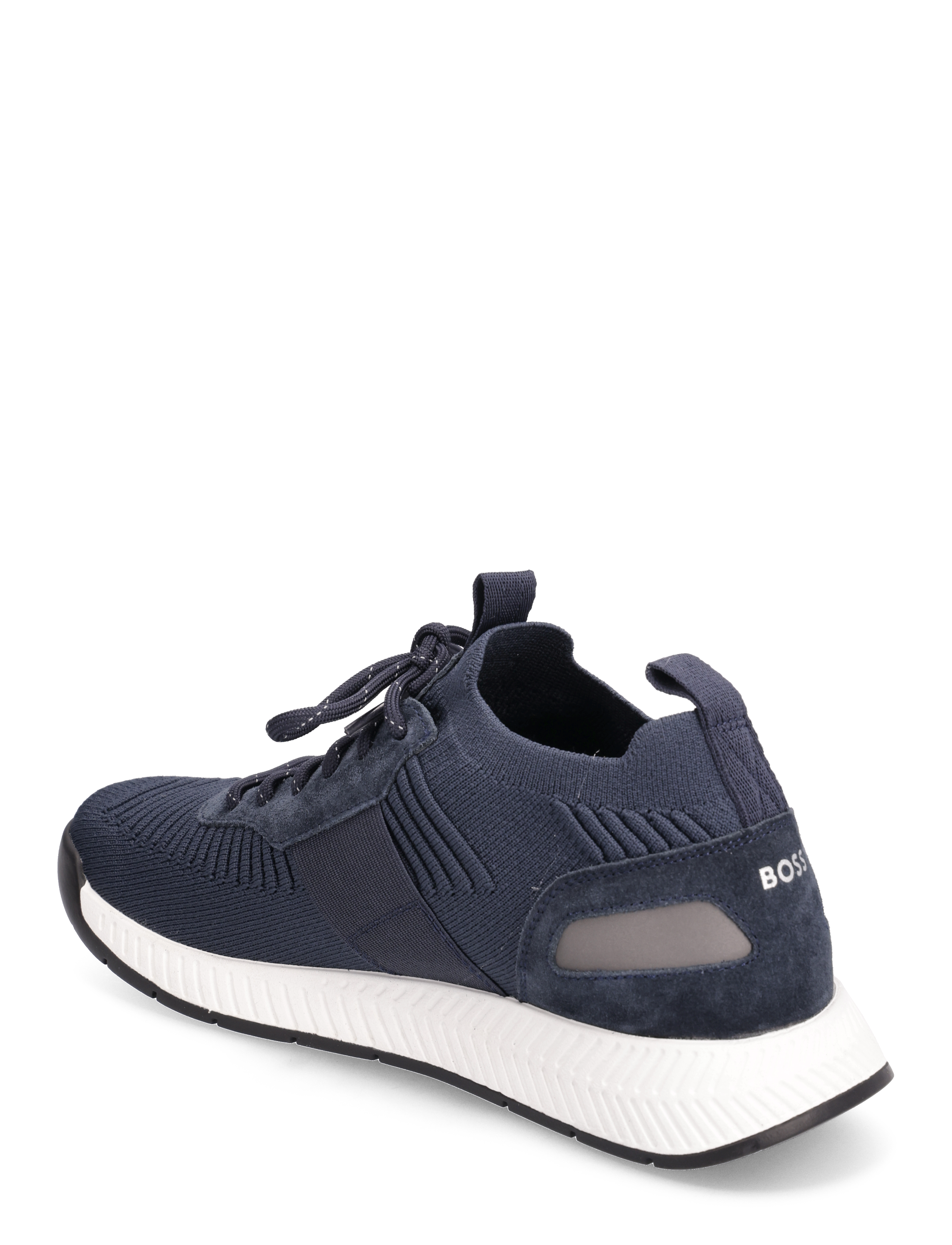 BOSS - Titanium_Runn_knst_N - låga sneakers - dark blue - 3