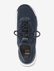 BOSS - Titanium_Runn_knst_N - lave sneakers - dark blue - 3
