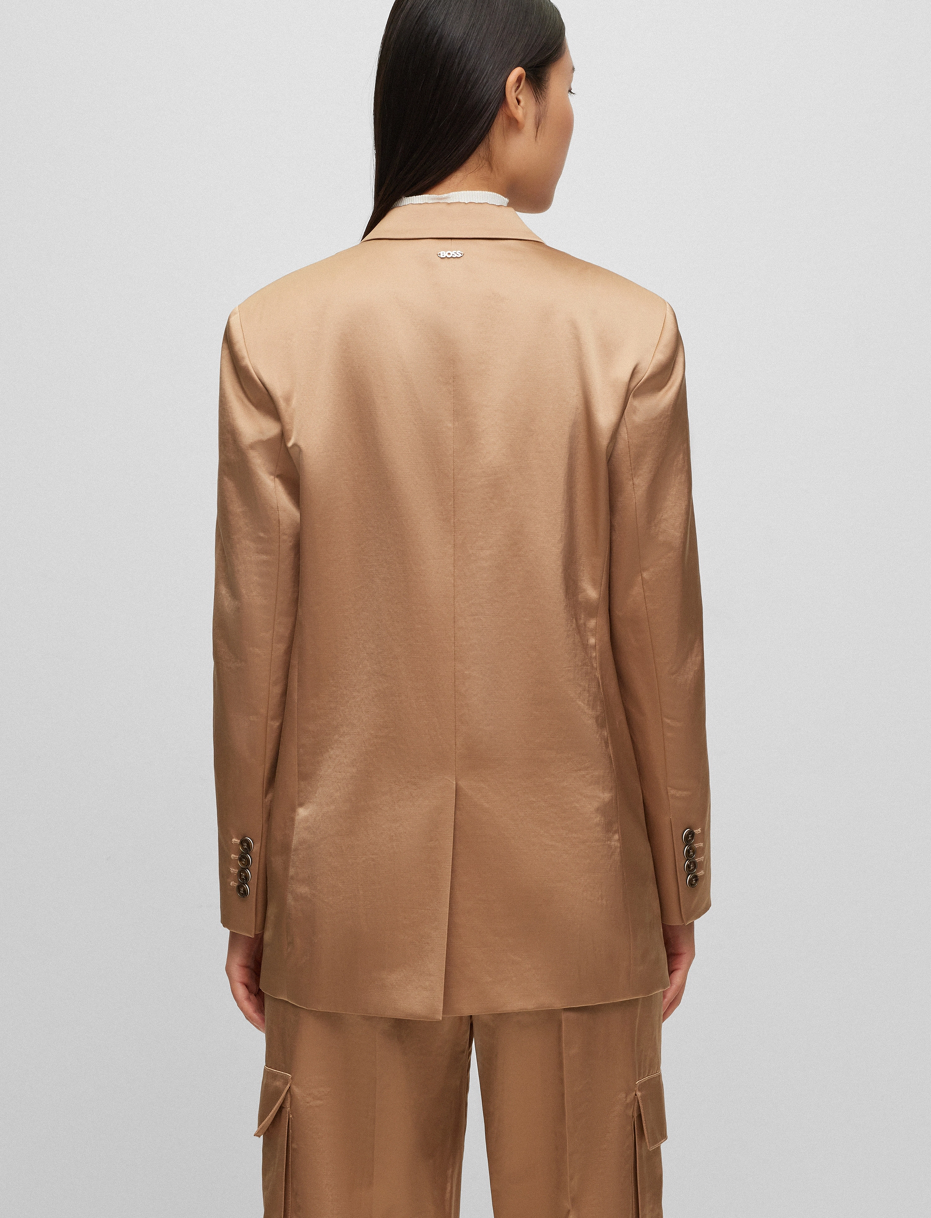 BOSS - Jacuri - dobbeltradede blazere - medium beige - 3