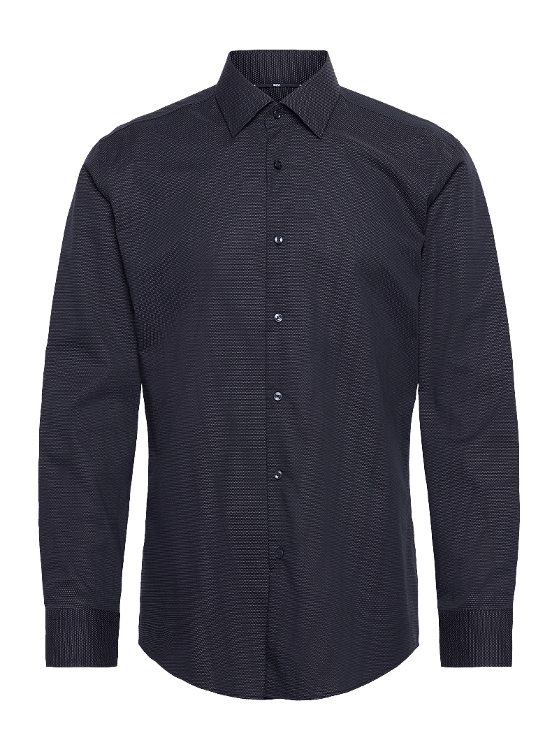 BOSS - H-HANK-kent-C1-214 - basic skjortor - dark blue - 0