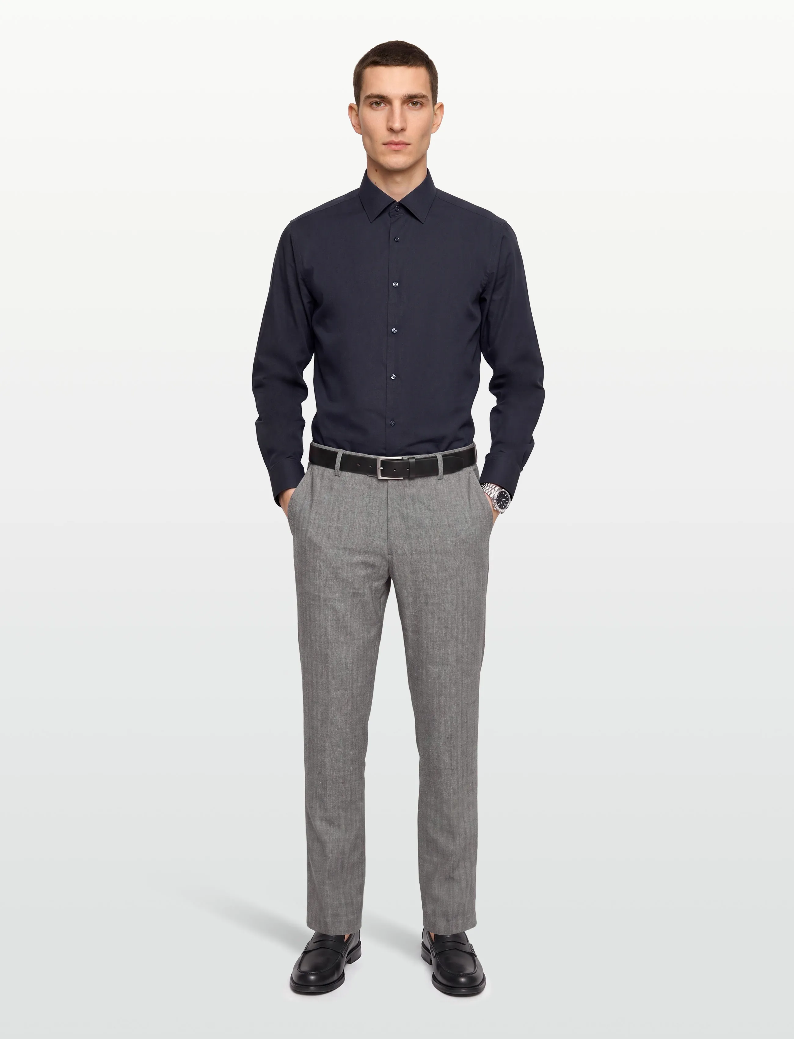 BOSS H-HANK-kent-C1-214 - Shoppa efter stil - DARK BLUE / navy