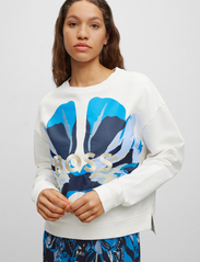 BOSS - Ehanne1 - sweatshirts & hættetrøjer - open white - 3