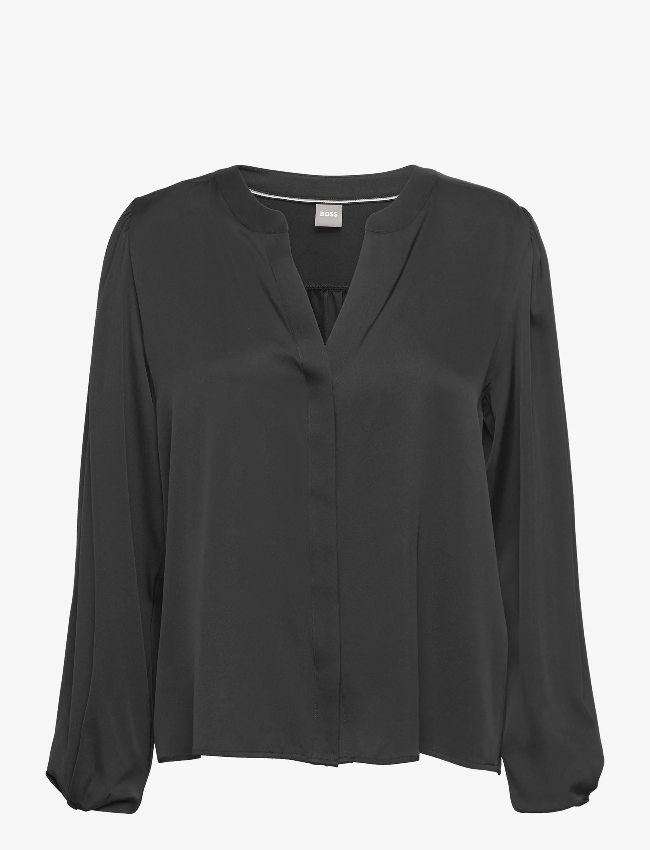BOSS - Biralana - long-sleeved blouses - black - 0