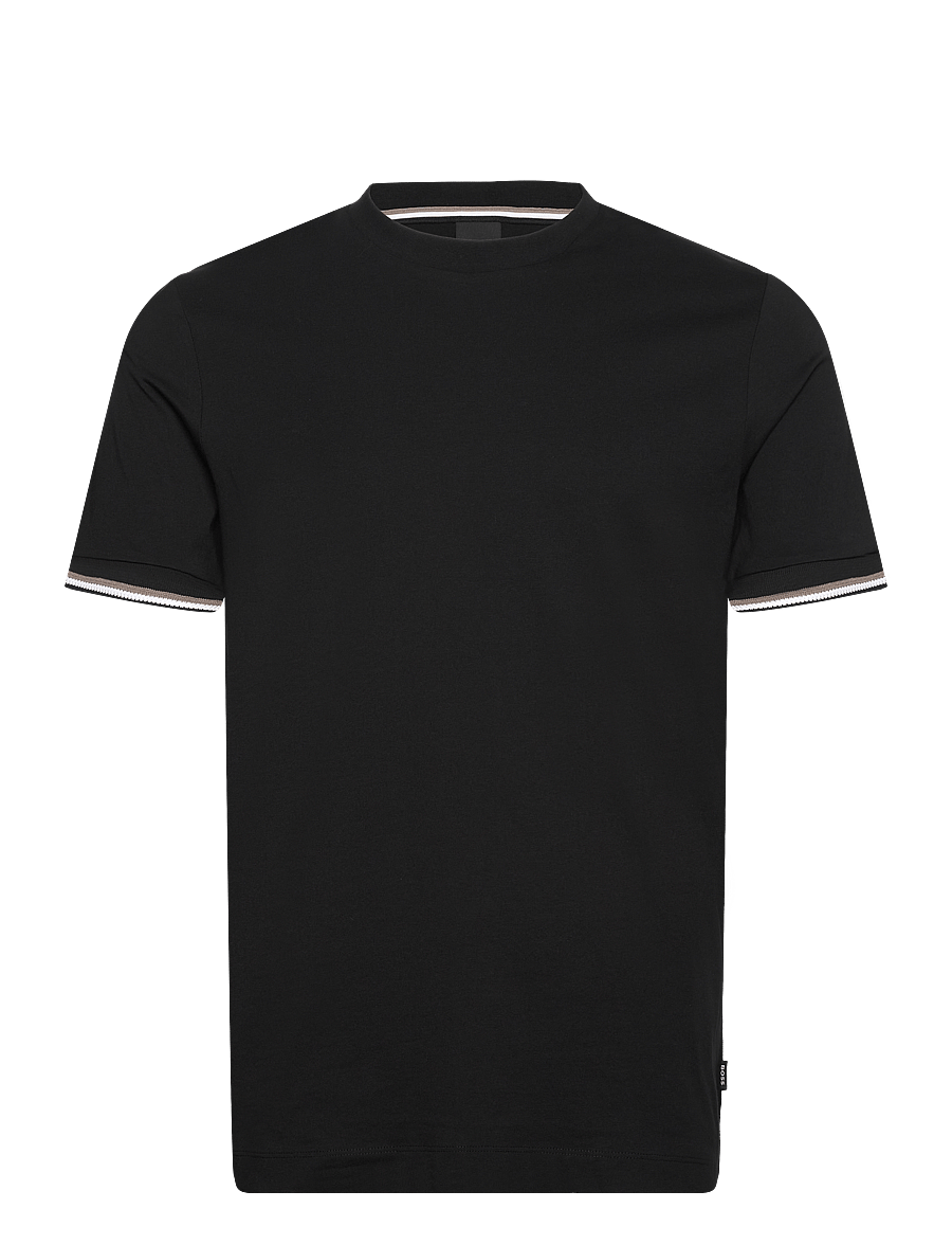 BOSS - Thompson 04 - kurzärmelige t-shirts - black - 1