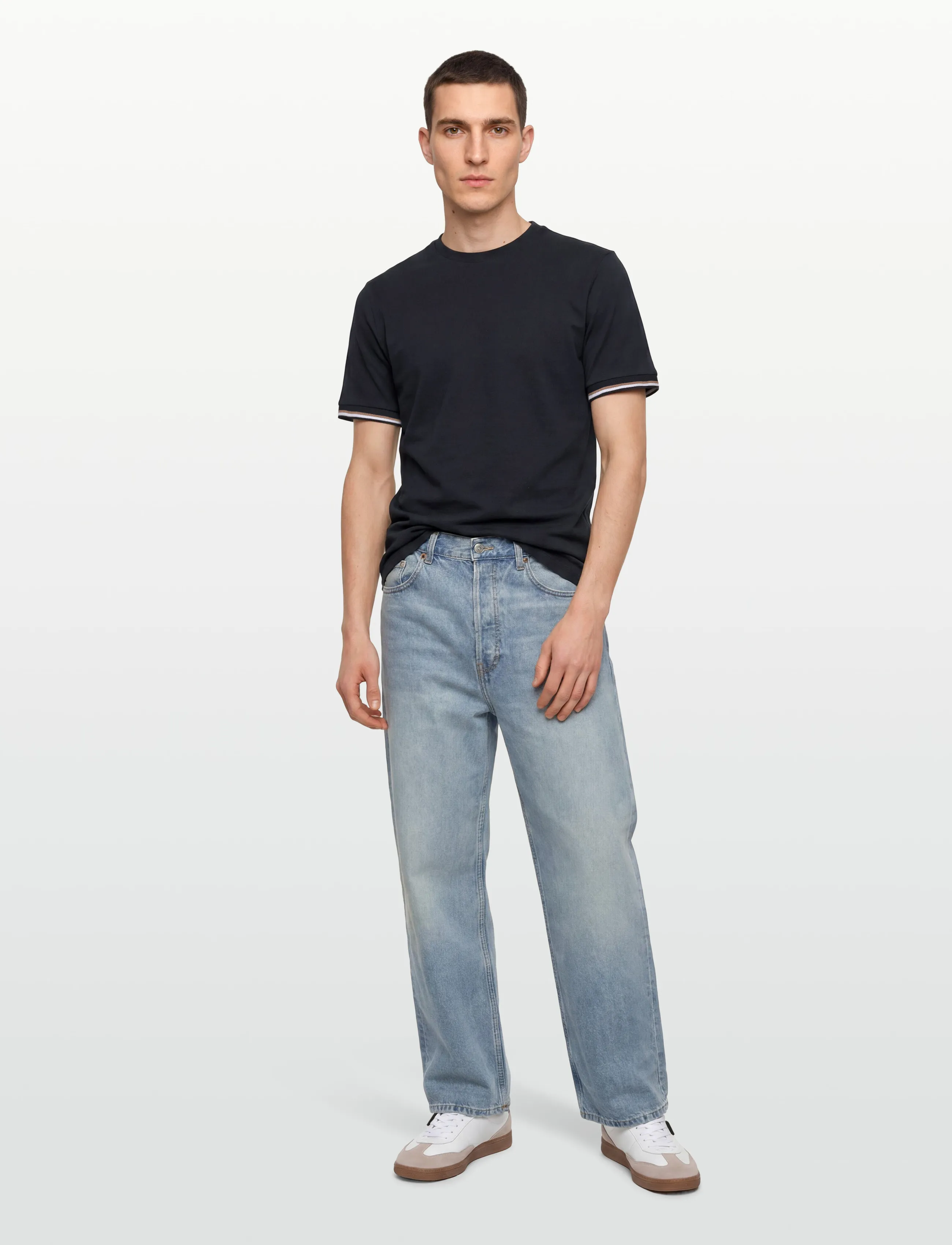 BOSS Thompson 04, XXL, T-shirts, Schwarz - Short-sleeved, Männerswear