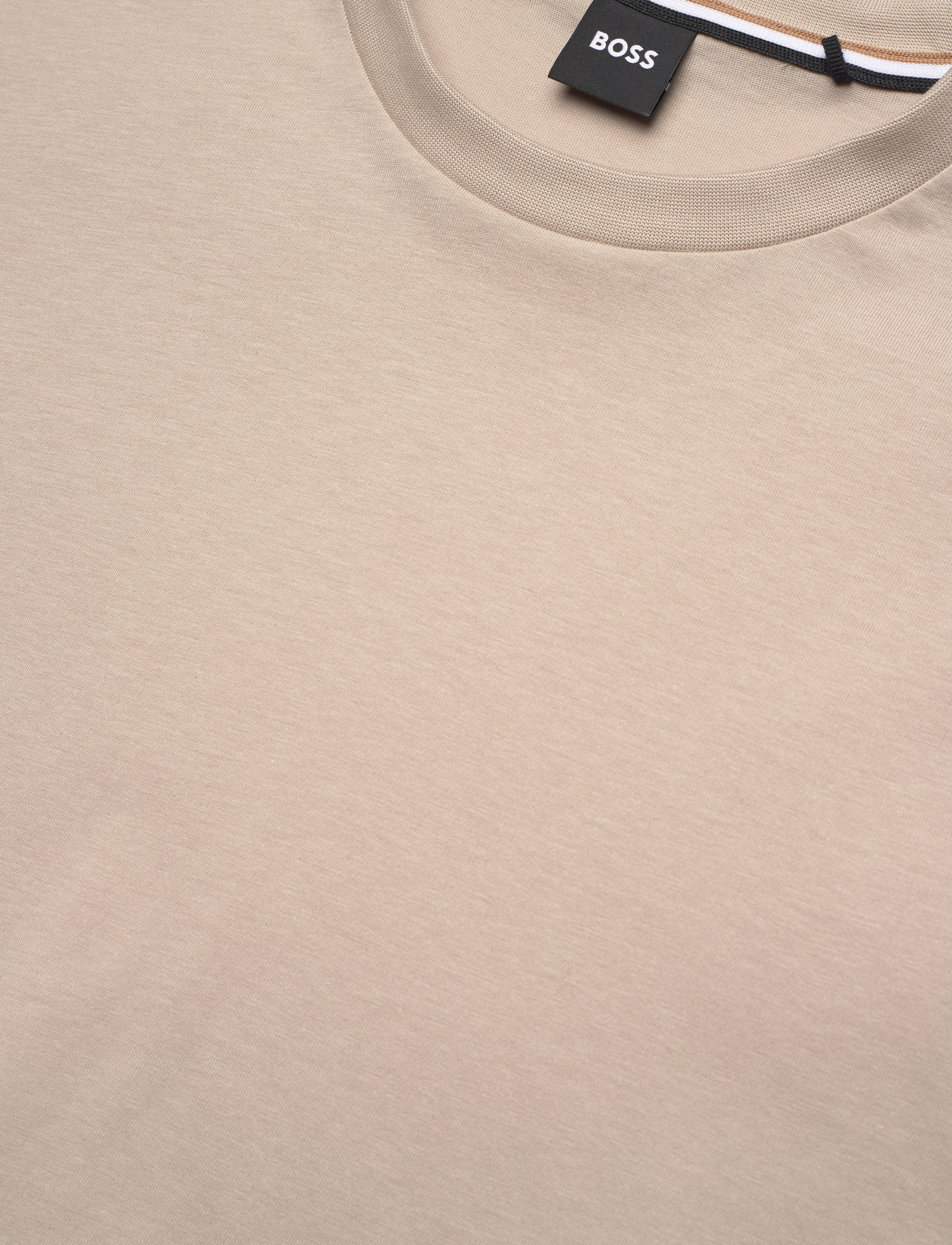 BOSS - Thompson 04 - short-sleeved t-shirts - light beige - 2