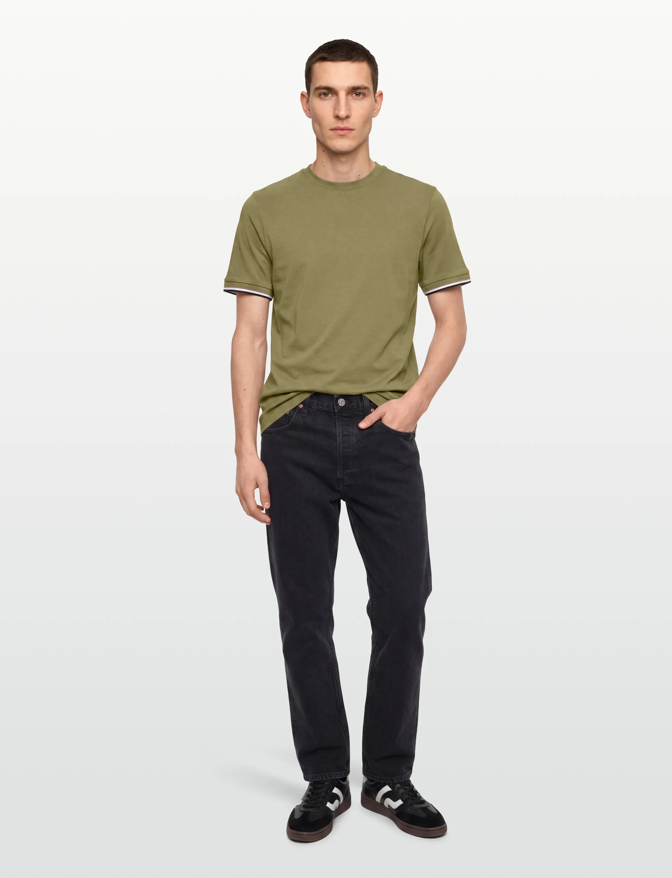 BOSS Thompson 04 - Riided - MEDIUM GREEN / khaki/green