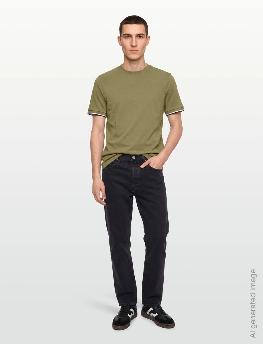 BOSS - Thompson 04 - lühikeste varrukatega t-särgid - medium green - 0