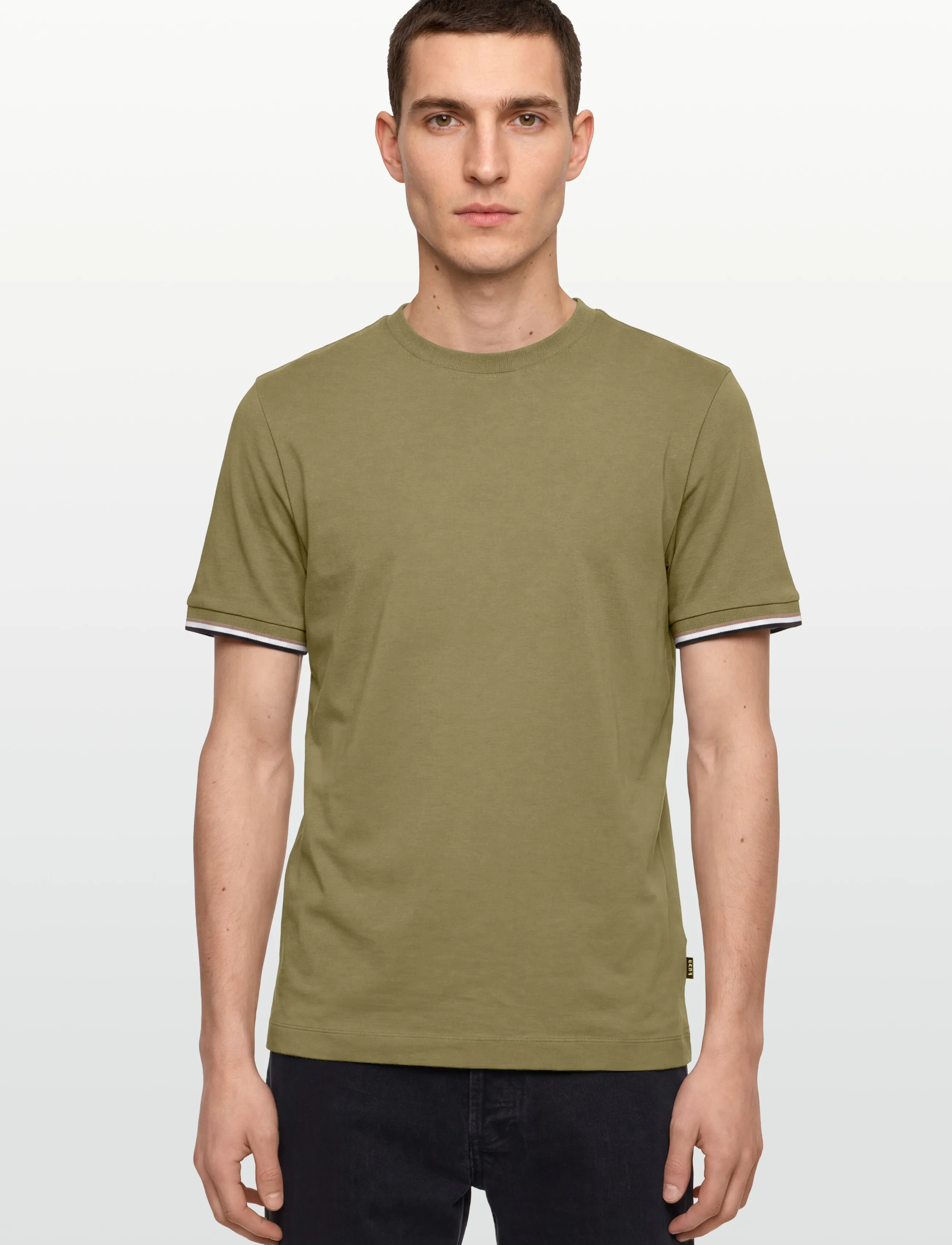 BOSS - Thompson 04 - lühikeste varrukatega t-särgid - medium green - 3