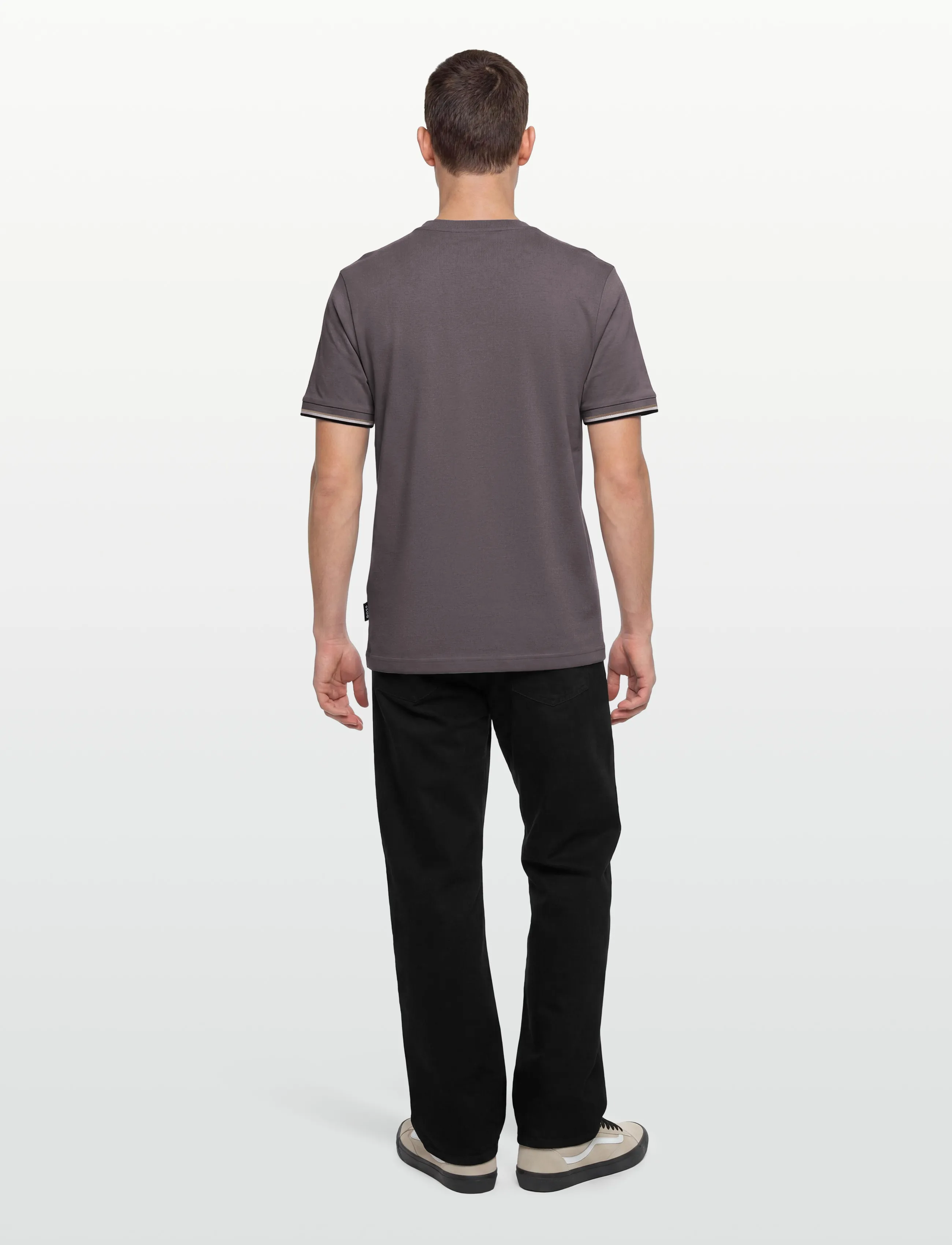 BOSS - Thompson 04 - kortärmade t-shirts - medium purple - 4
