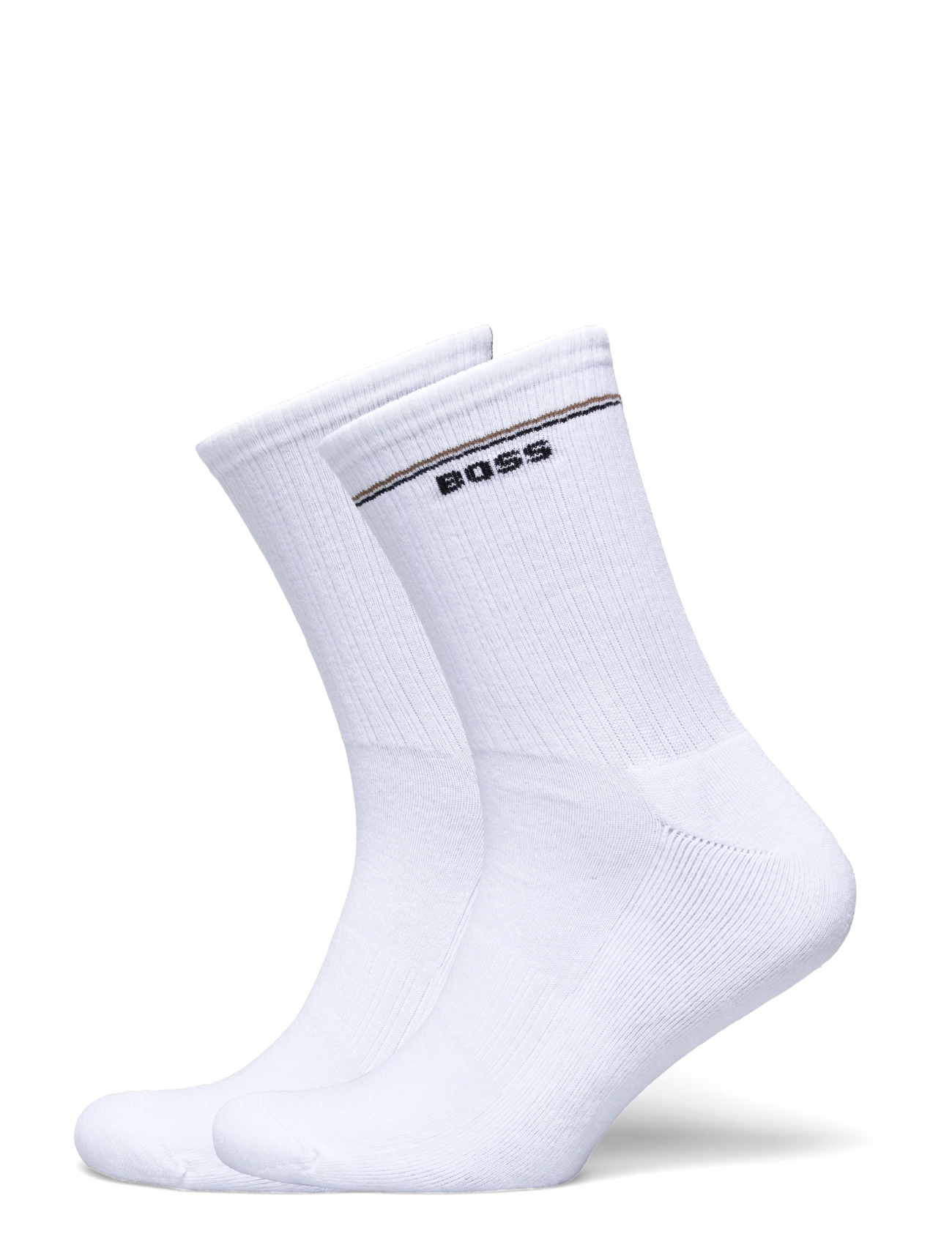 BOSS 2P Qs Iconic Cc W, 39-42, Socks, Weiß - Regular Frauen
