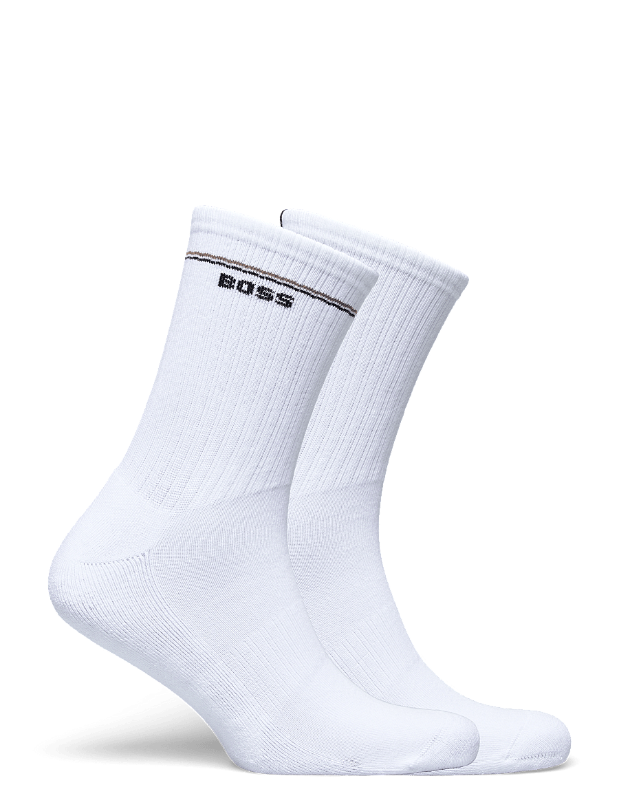 BOSS - 2P QS Iconic CC W - paprastos kojinės - white - 1