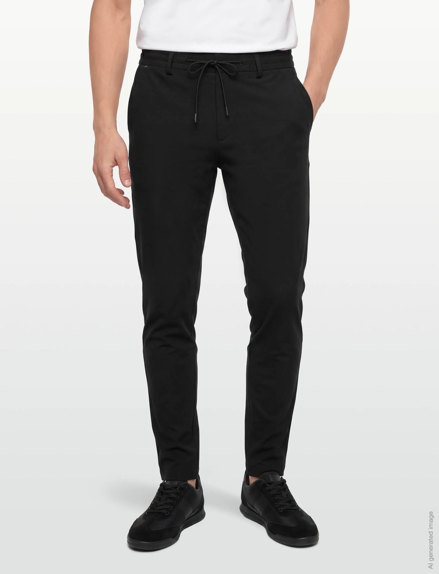 BOSS - P-GeniusJ-RDS-WG-233 - freizeithosen - black - 3