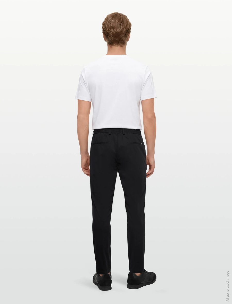 BOSS - P-GeniusJ-RDS-WG-233 - freizeithosen - black - 4