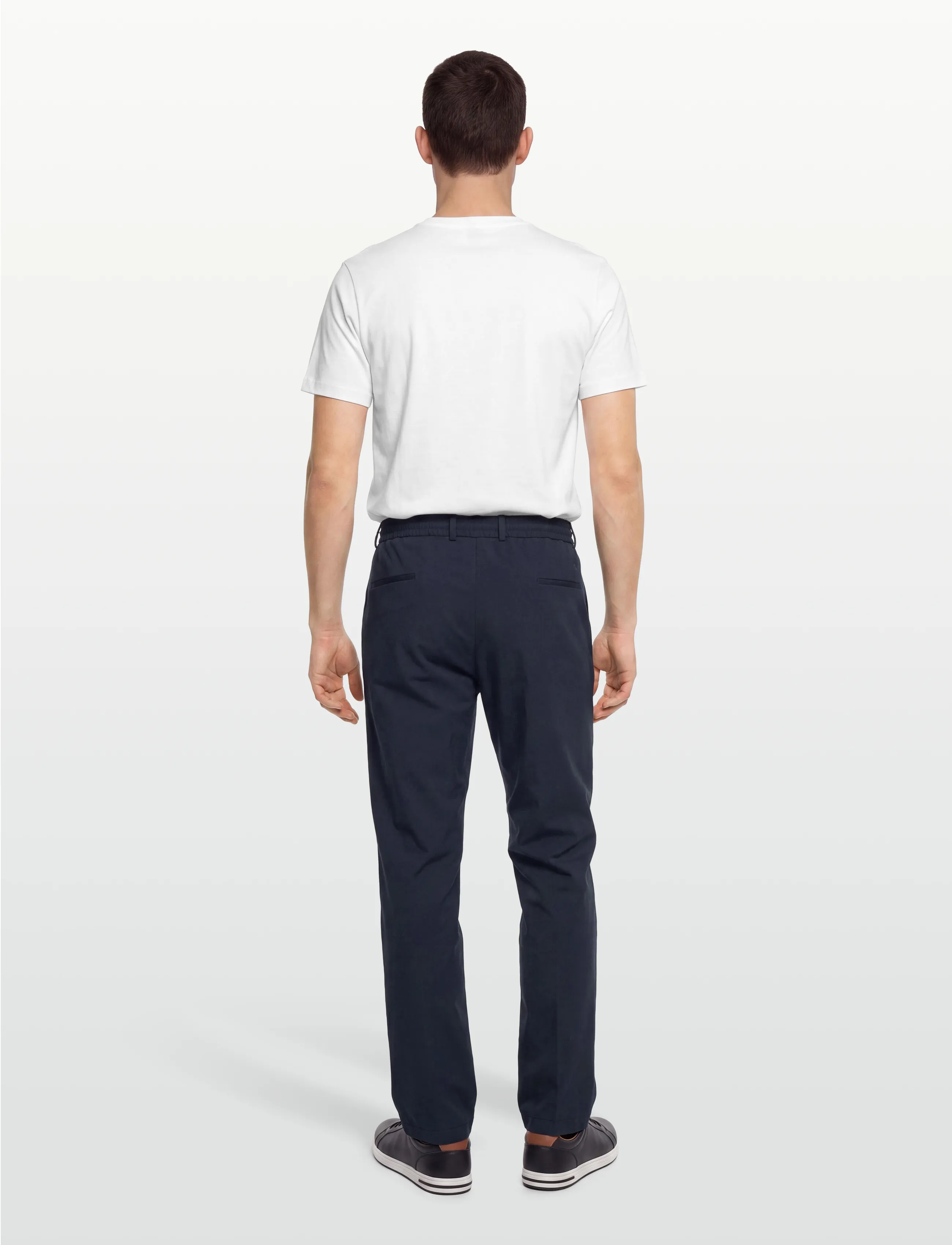 BOSS - P-GeniusJ-RDS-WG-233 - vabaajapüksid - dark blue - 4