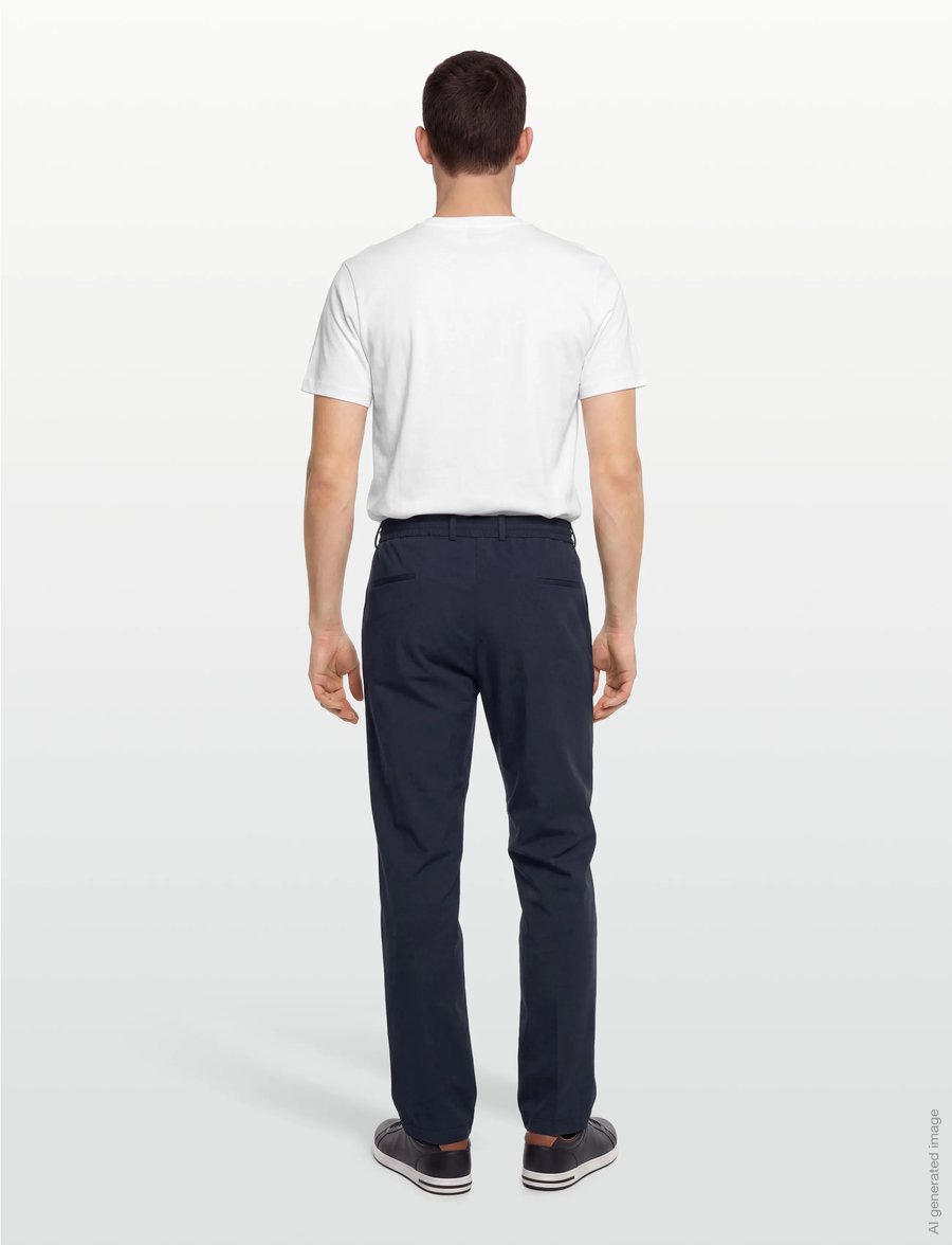 BOSS - P-GeniusJ-RDS-WG-233 - vabaajapüksid - dark blue - 4