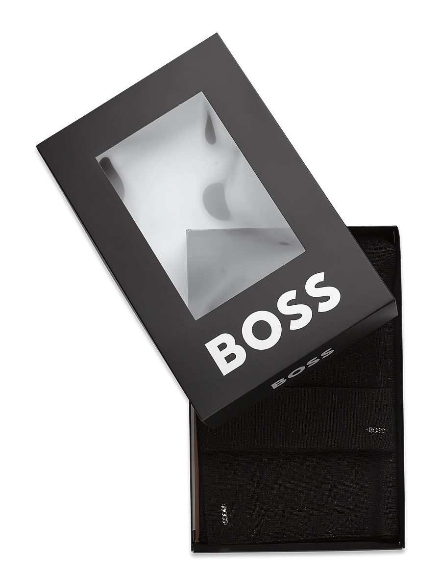 BOSS - Linia_set - halstørklæder - black - 3