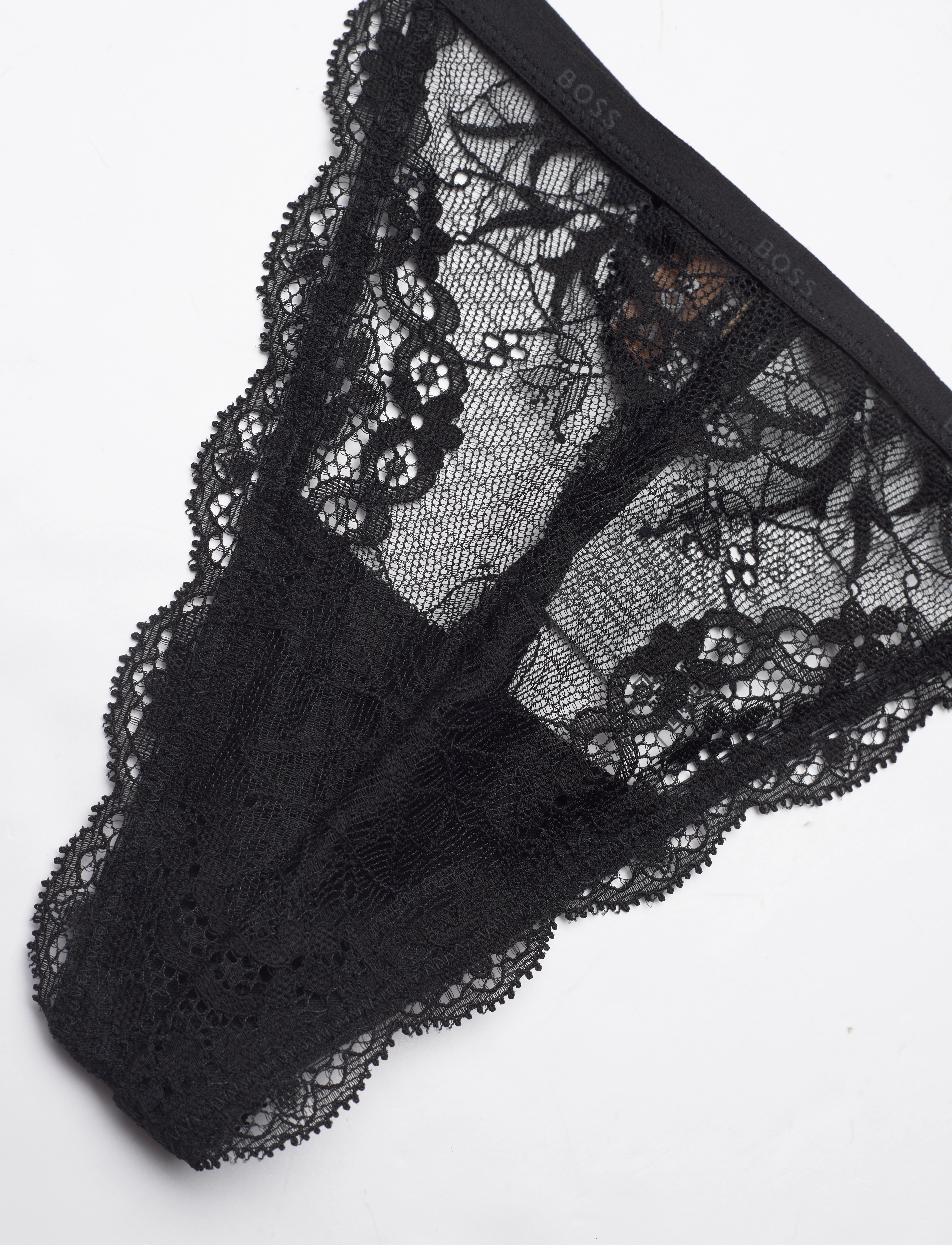 BOSS - THONG LACE - black - 2