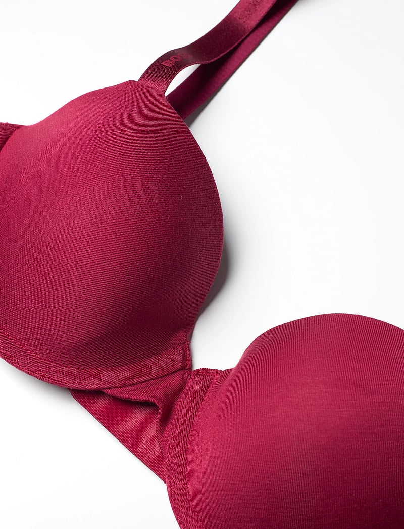 BOSS - UNDERWIRE BRA CI - push up bhs - dark red - 2