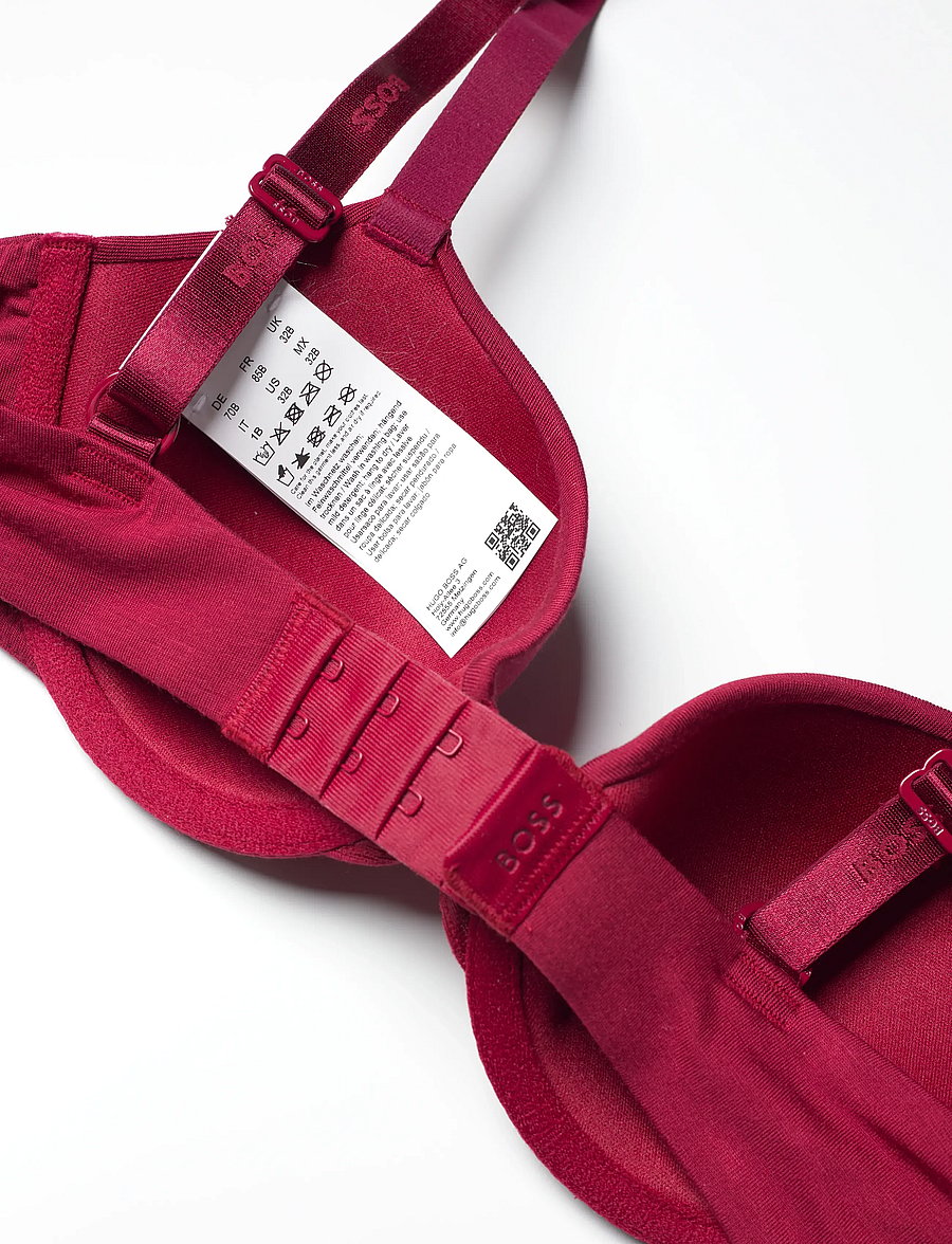 BOSS - UNDERWIRE BRA CI - push-up bh:ar - dark red - 3