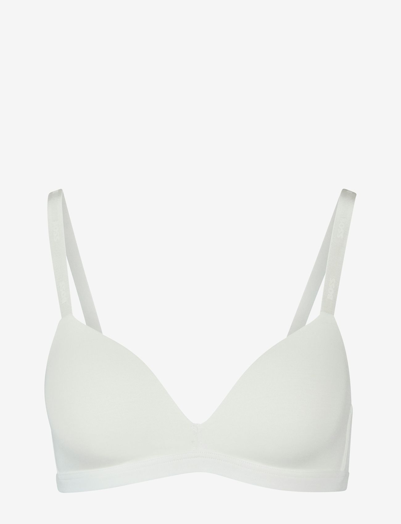 BOSS - TRIANGLE PADDED CI - bralette - open white - 0