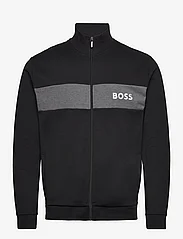 BOSS - Tracksuit Jacket - sweatshirts - black - 0