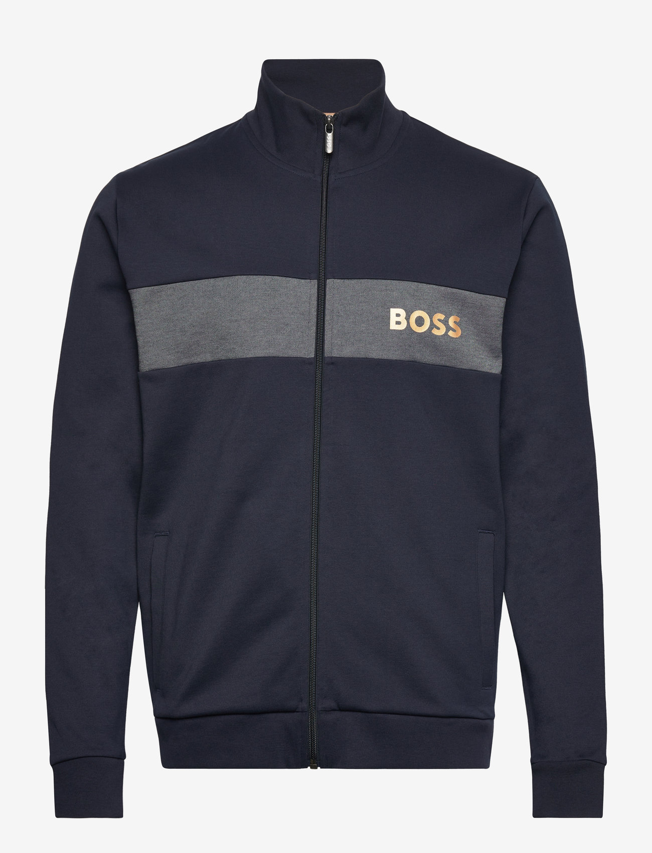 BOSS - Tracksuit Jacket - dark blue - 0