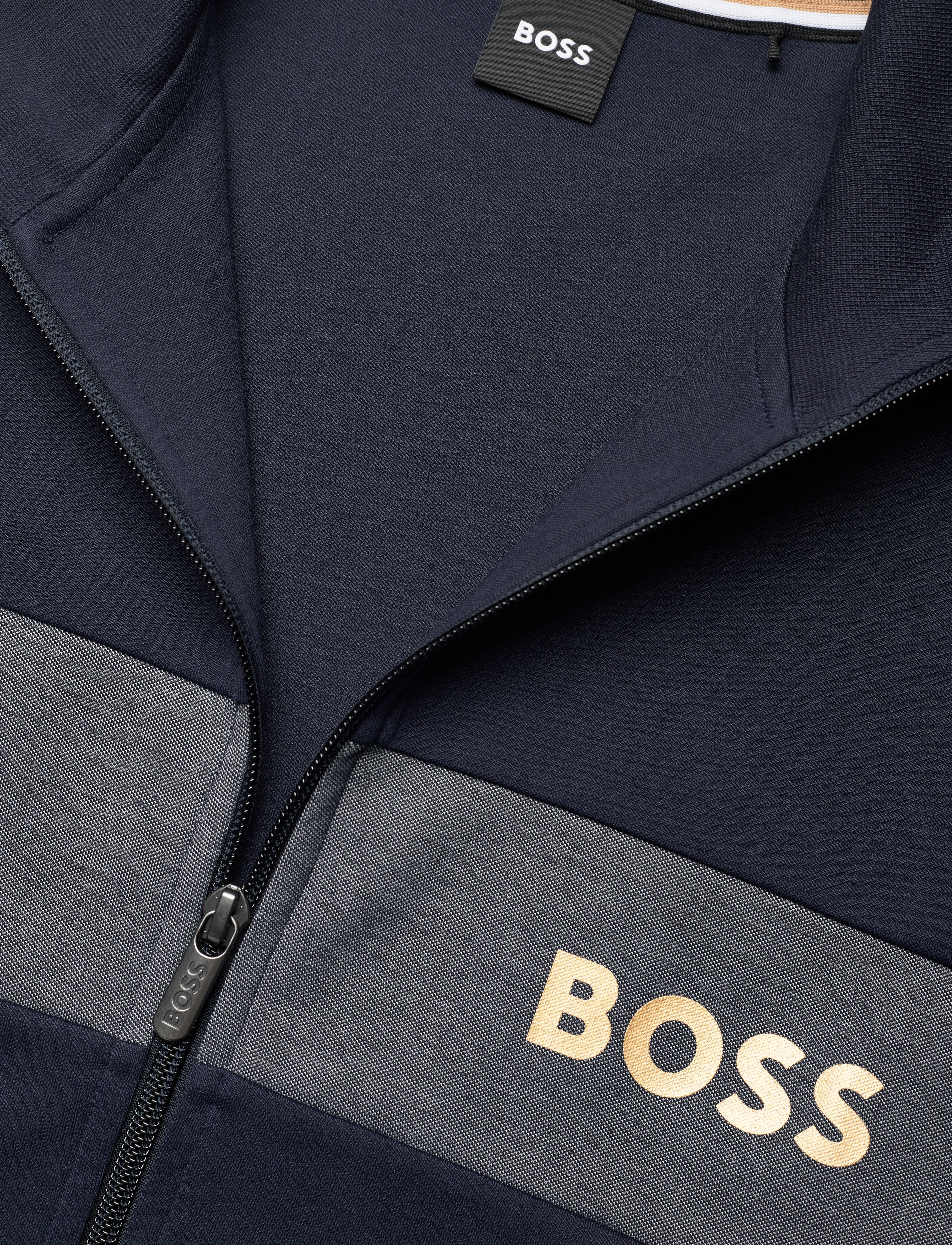 BOSS - Tracksuit Jacket - dark blue - 2