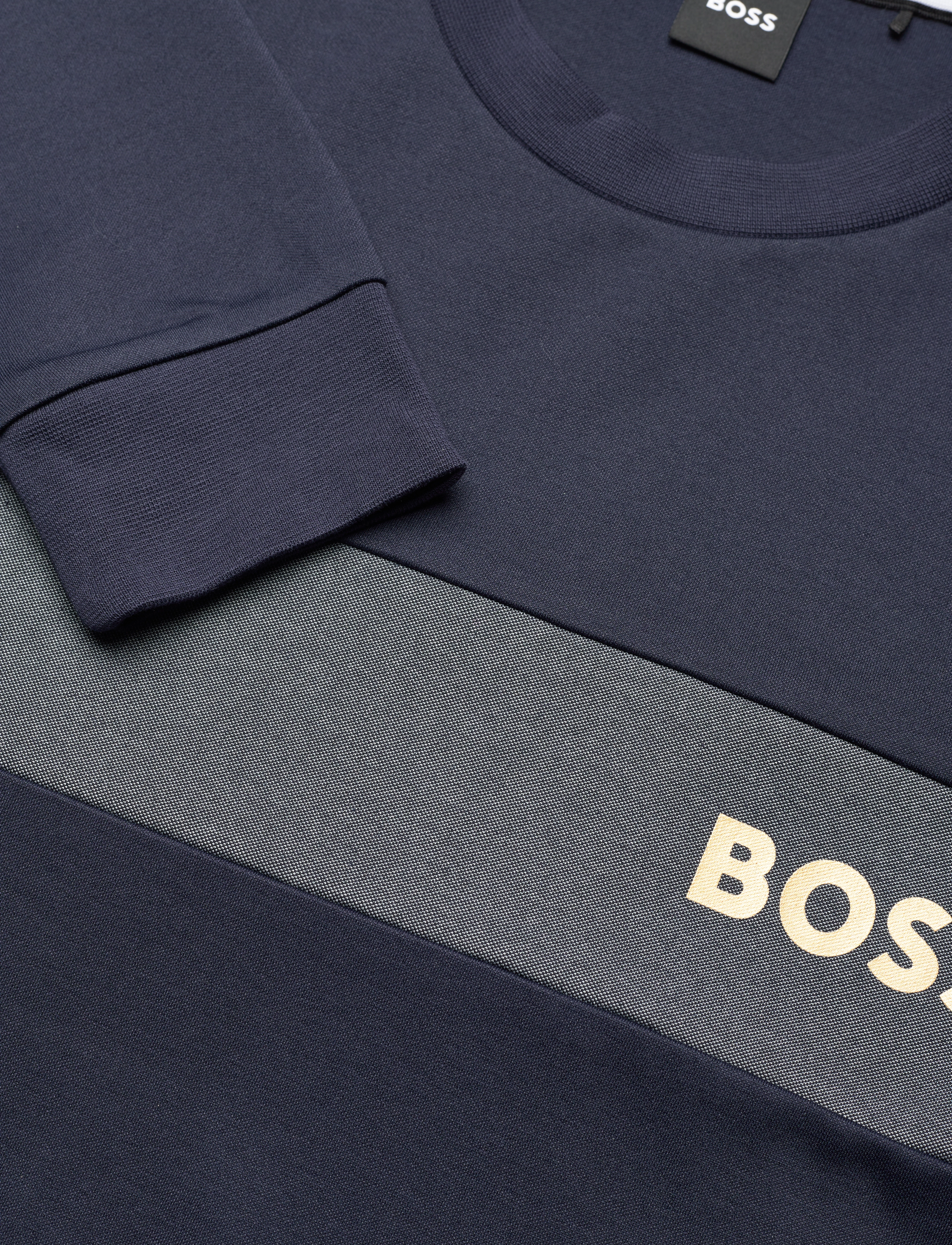 BOSS - Tracksuit Sweatshirt - dark blue - 2