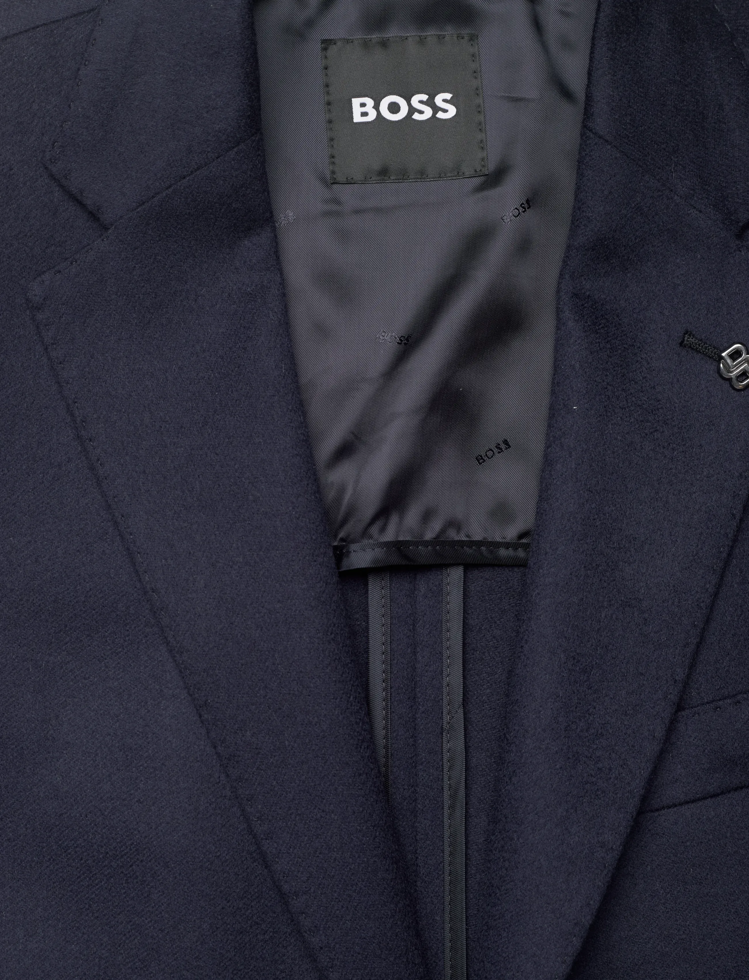 BOSS - H-Janson-233 - Ühe rinnatisega pintsakud - dark blue - 2