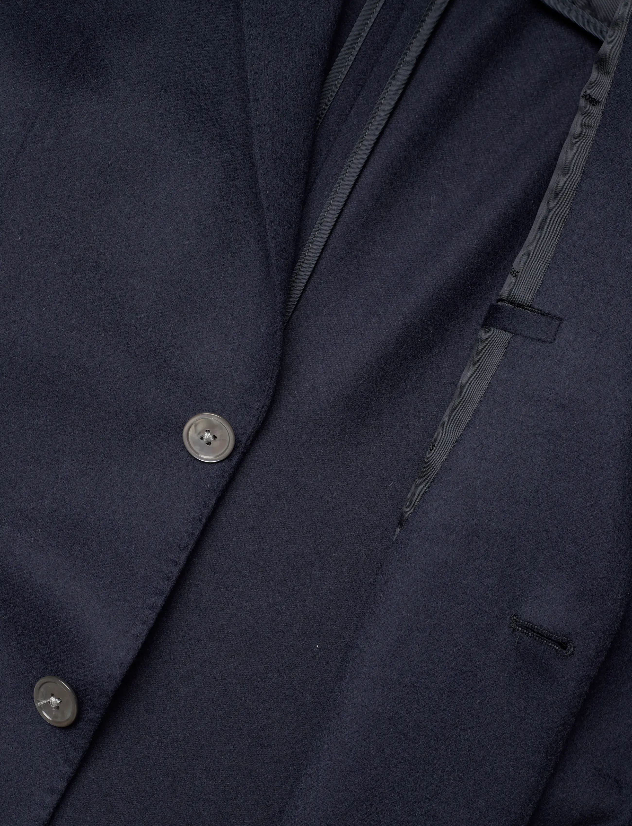 BOSS - H-Janson-233 - Ühe rinnatisega pintsakud - dark blue - 4