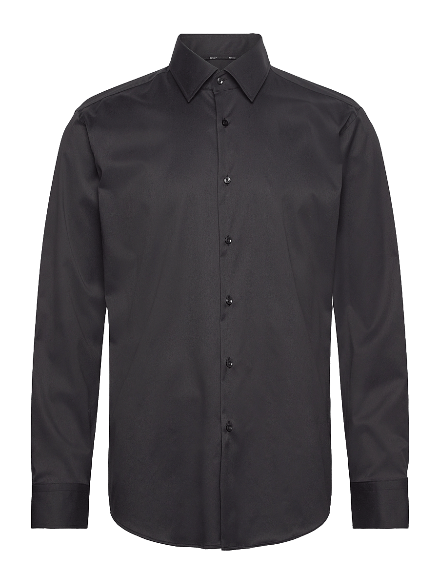 BOSS - P-HANK-kent-C1-222 - kostymskjortor - black - 0