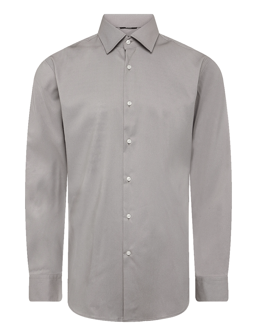 BOSS - P-HANK-kent-C1-222 - kostymskjortor - medium brown - 0