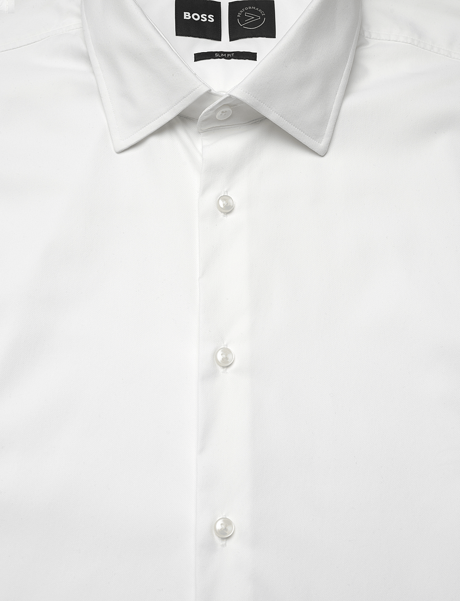 BOSS - P-HANK-kent-C1-222 - formelle hemden - white - 2