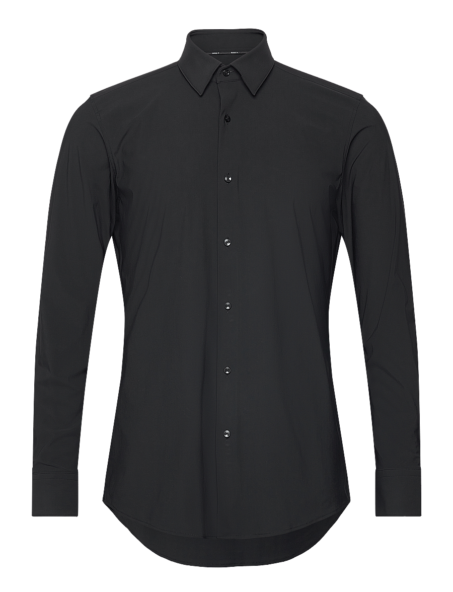 BOSS - P-HANK-s-kent-C1-222 - kostymskjortor - black - 0