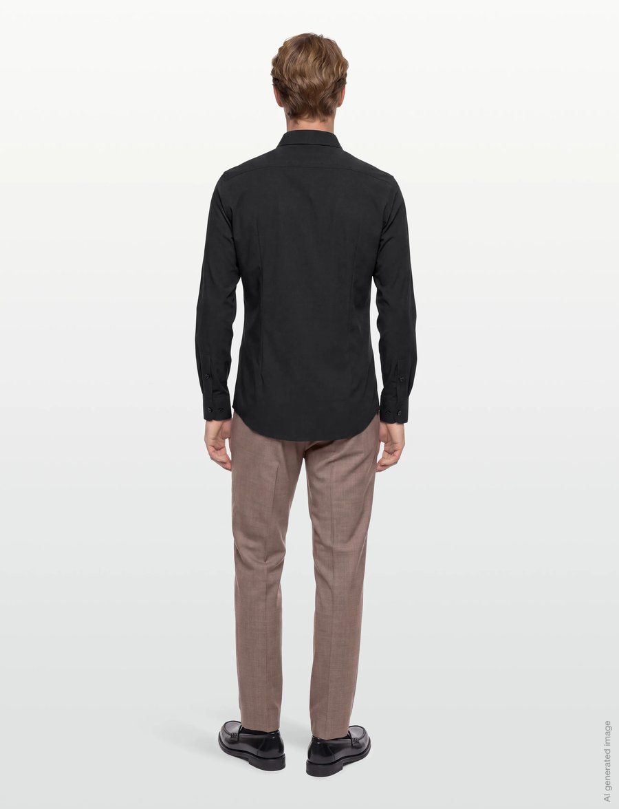 BOSS - P-HANK-s-kent-C1-222 - formelle hemden - black - 4