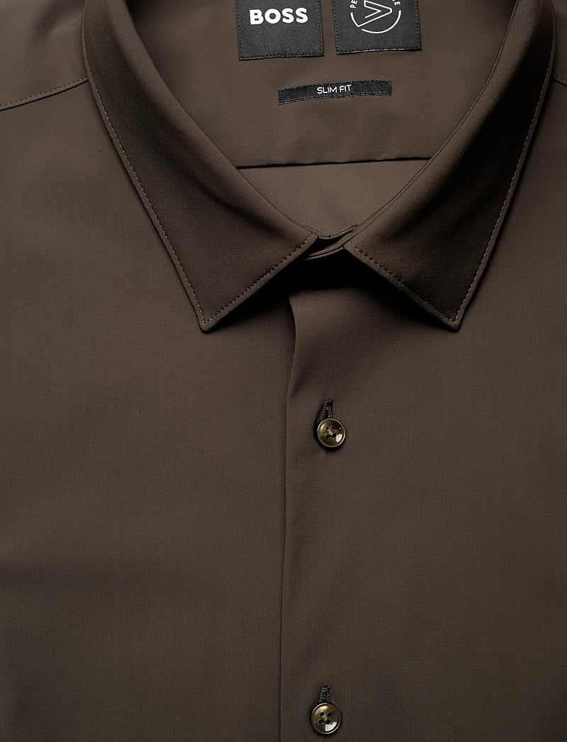 BOSS - P-HANK-s-kent-C1-222 - formele overhemden - open green - 2