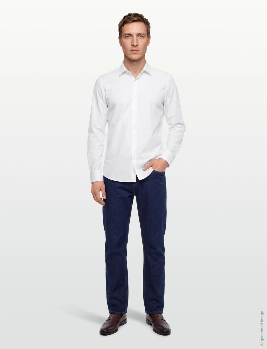 BOSS - P-HANK-s-kent-C1-222 - formelle skjorter - white - 0