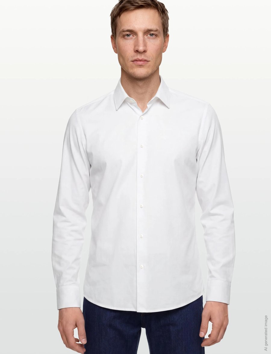 BOSS - P-HANK-s-kent-C1-222 - formelle skjorter - white - 3