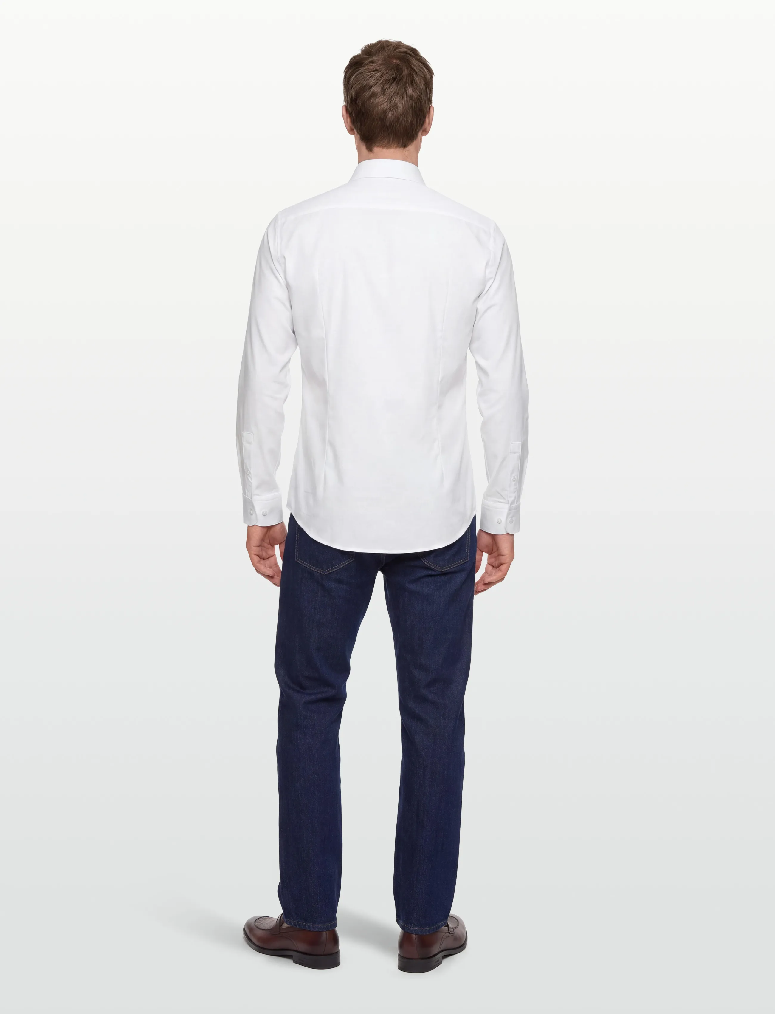 BOSS - P-HANK-s-kent-C1-222 - business skjorter - white - 4