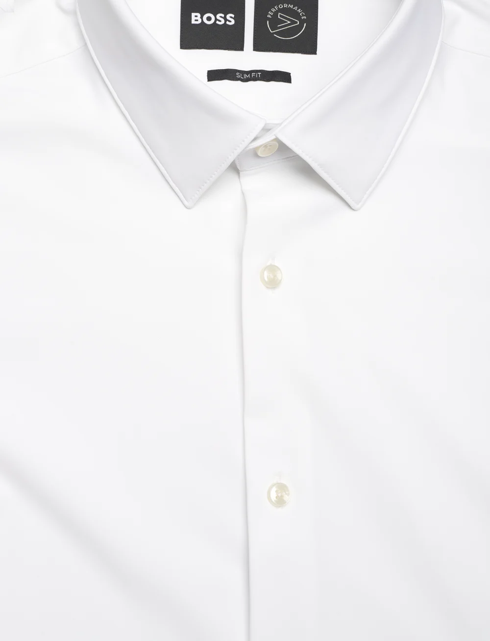 BOSS - P-HANK-s-kent-C1-222 - basic-hemden - white - 2