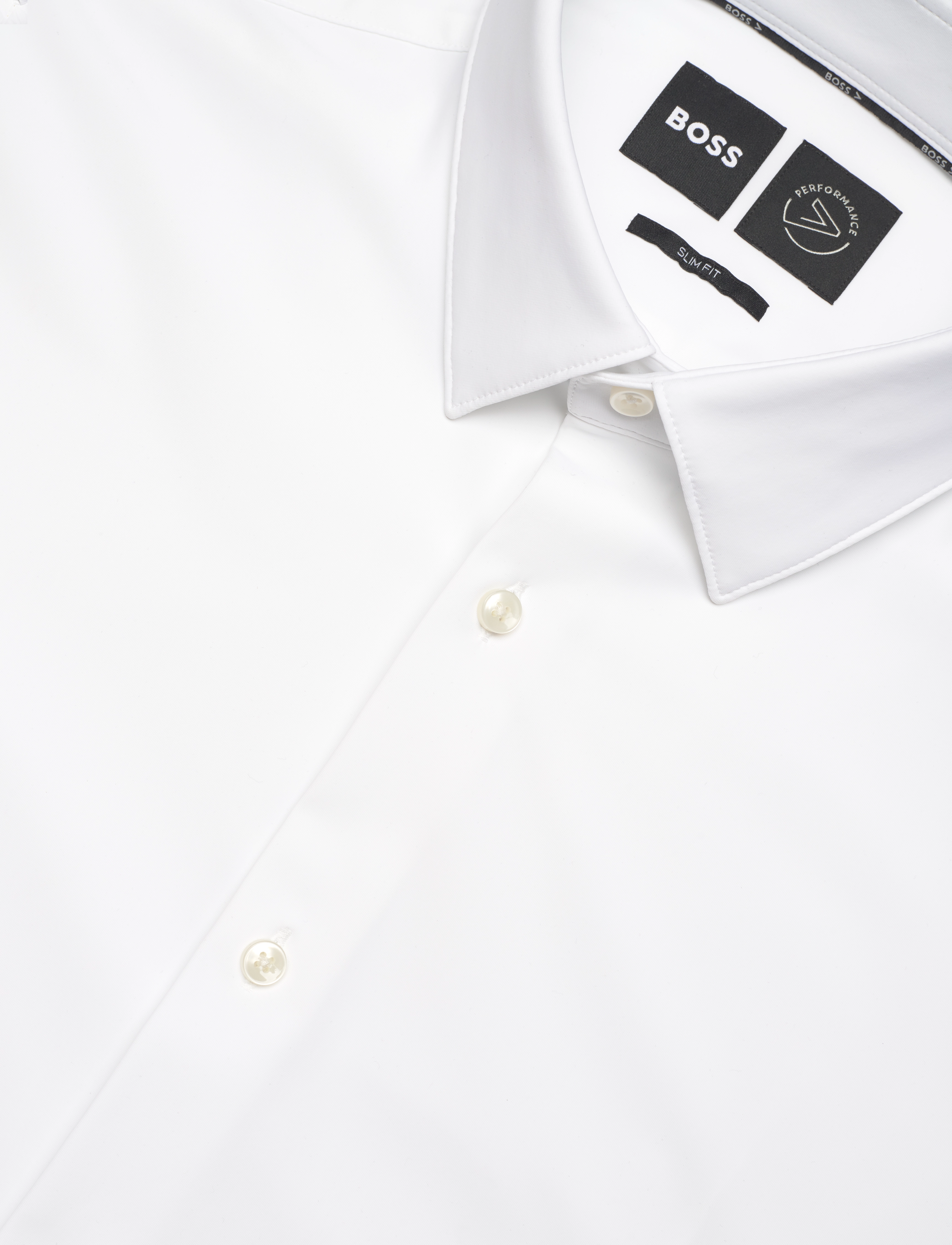 BOSS - P-HANK-s-kent-C1-222 - fínni skyrtur - white - 3