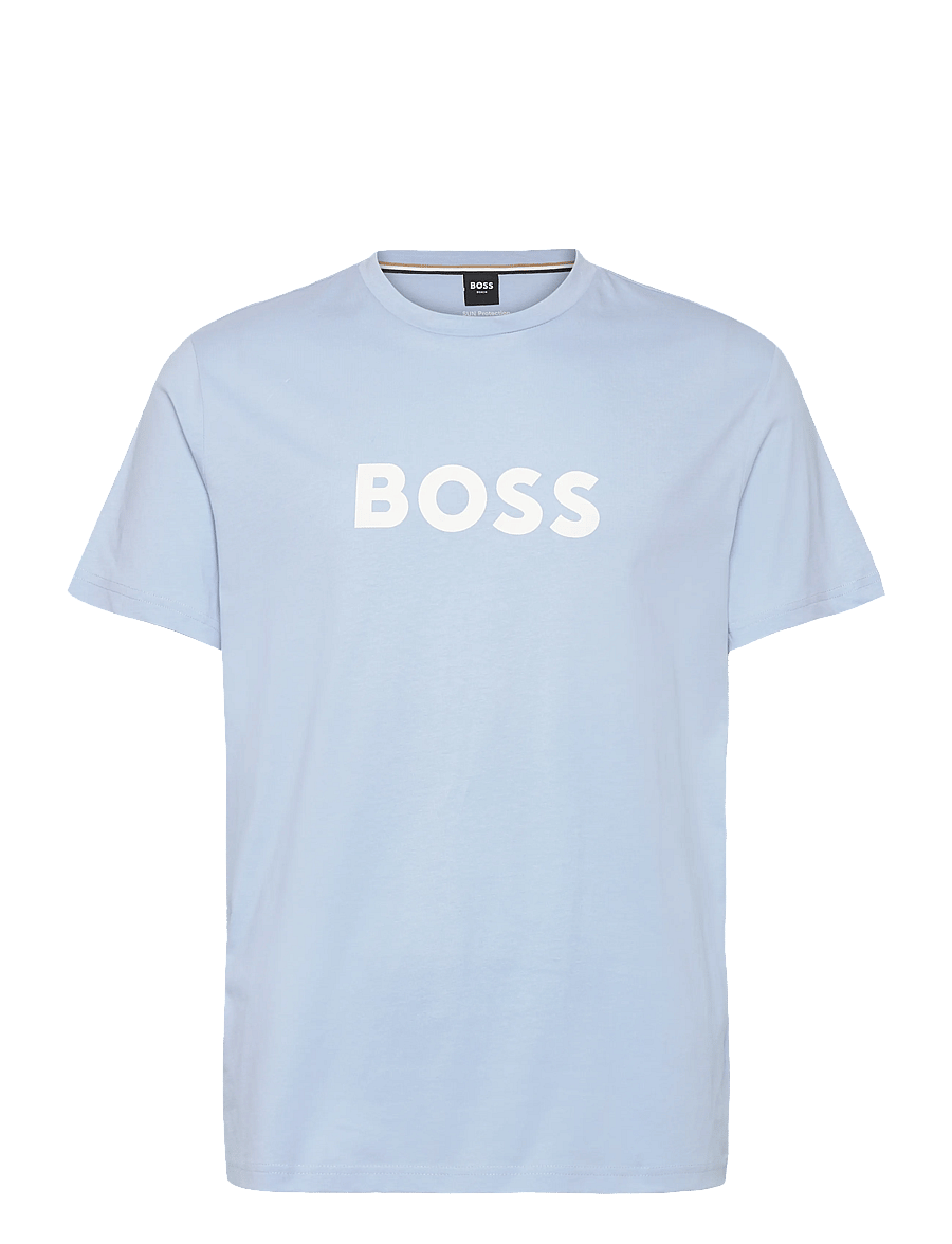 BOSS - T-Shirt RN - kortærmede t-shirts - light/pastel blue - 0