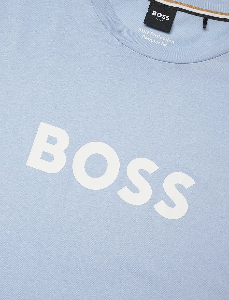 BOSS - T-Shirt RN - kortærmede t-shirts - light/pastel blue - 2